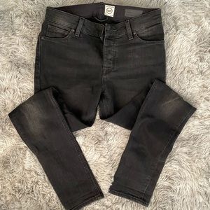 ASOS men’s black jeans 29x30